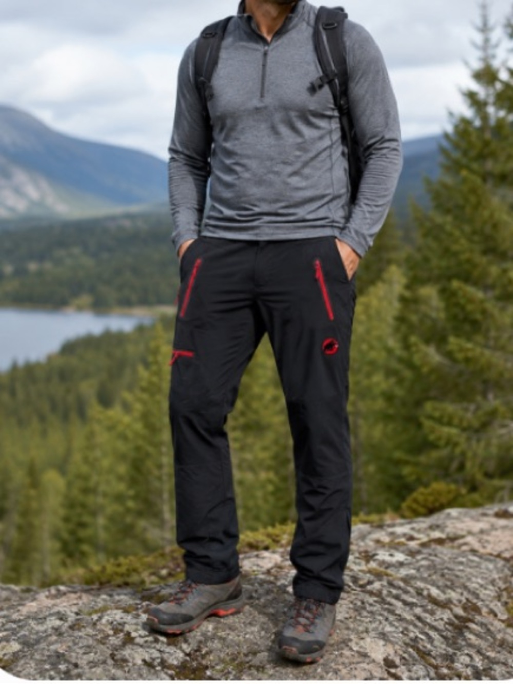 Mammut Men’s Castor Softshell Adventure Pants 38X32
